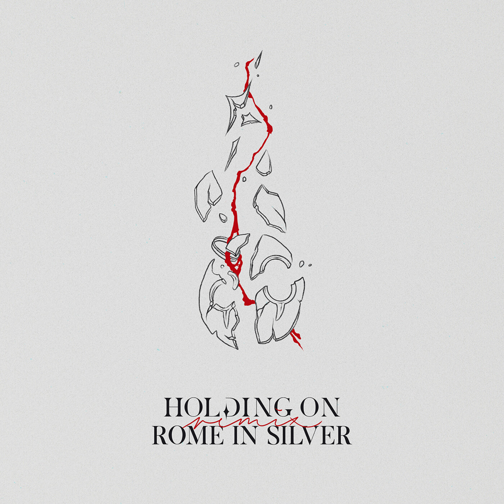 Album cover art for "Holding On (Rome In Silver Remix)" by Dabin Lee & Lowell