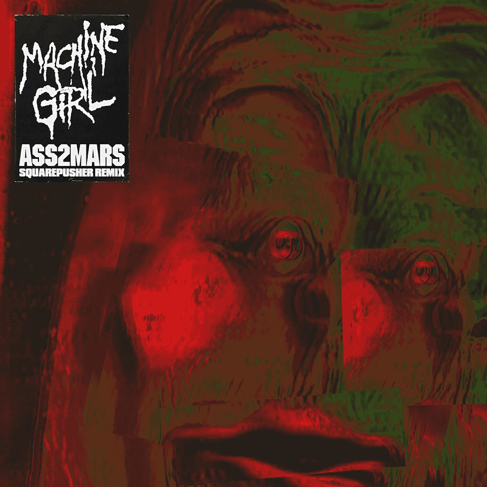 Album cover art for "Ass2Mars (Squarepusher Remix)" by Machine Girl