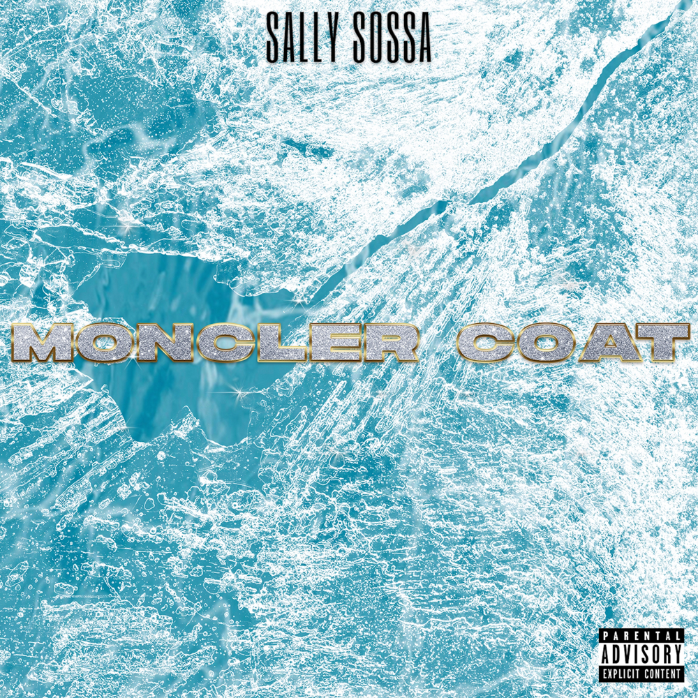 Album cover art for "Moncler Coat" by Sally Sossa