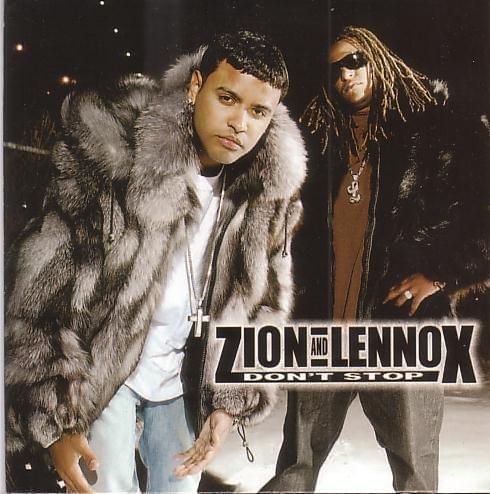 Album cover art for "Don’t Stop" by Zion & Lennox