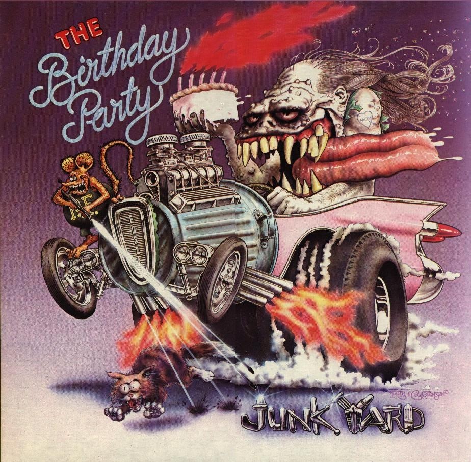 Album cover art for "Hamlet (Pow, Pow, Pow)" by The Birthday Party