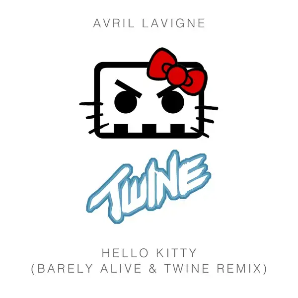 Album cover art for "Hello Kitty (Barely Alive & Twine Remix)" by BARELY ALIVE