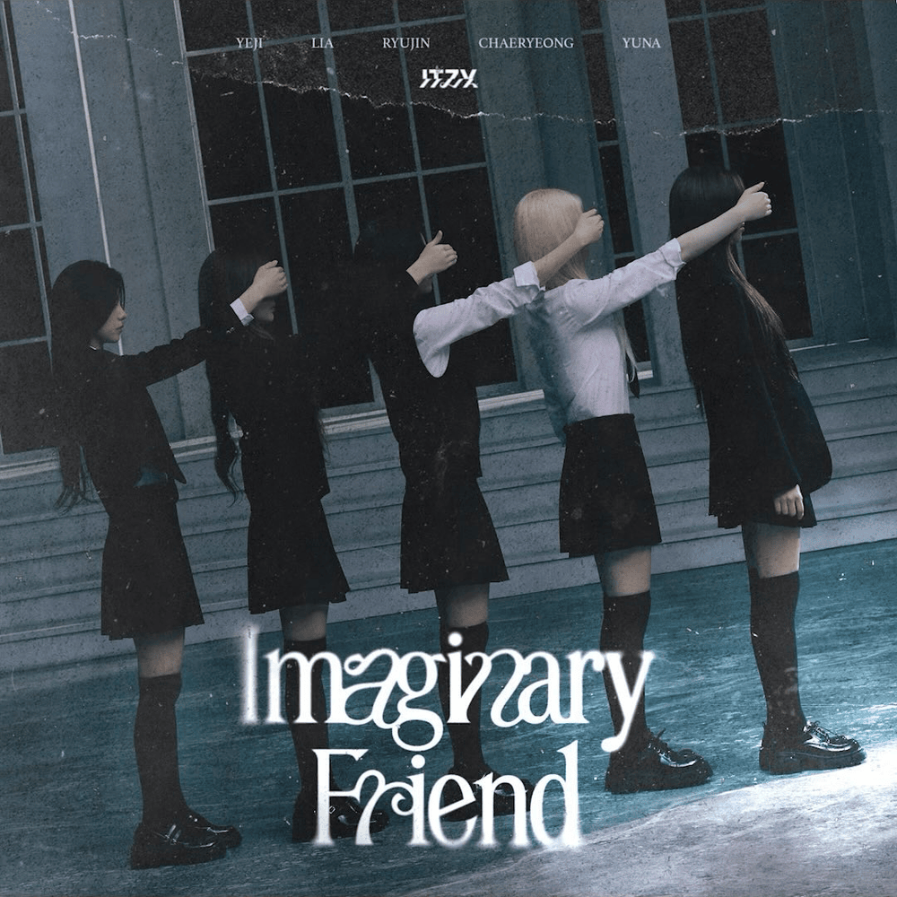 Album cover art for "Imaginary Friend" by ITZY
