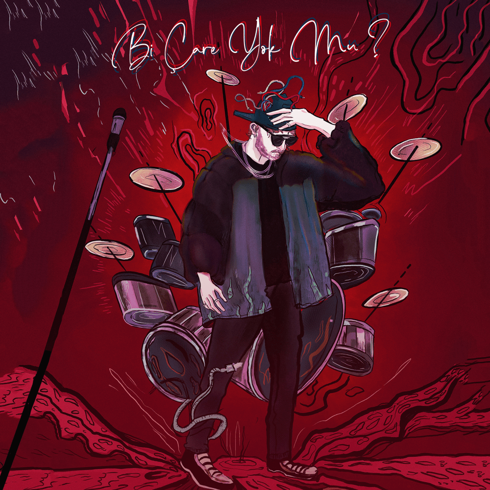 Album cover art for "Bi Çare Yok Mu?" by Anıl Piyancı