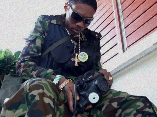 Album cover art for "Wah Dat Fah" by Vybz Kartel