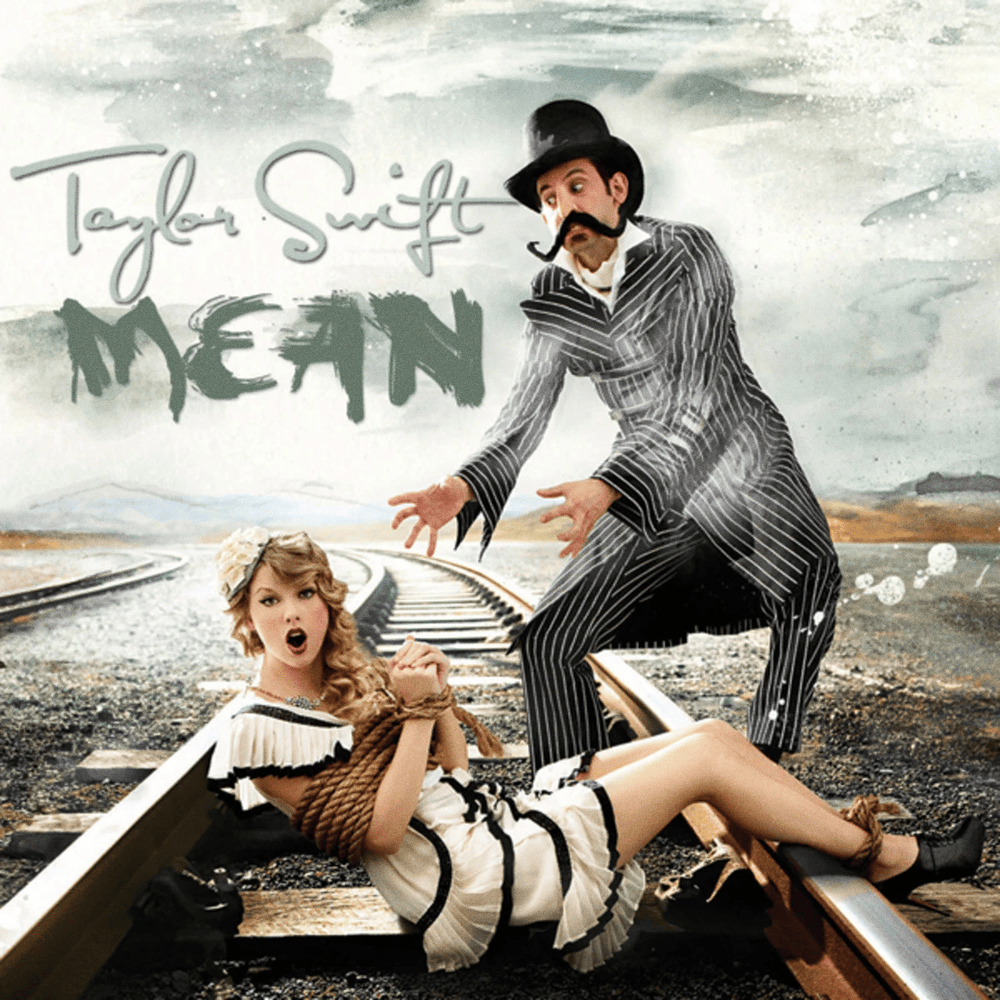 Album cover art for "Mean" by Taylor Swift