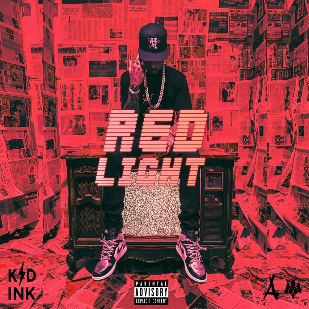 Album cover art for "Red Light" by Kid Ink