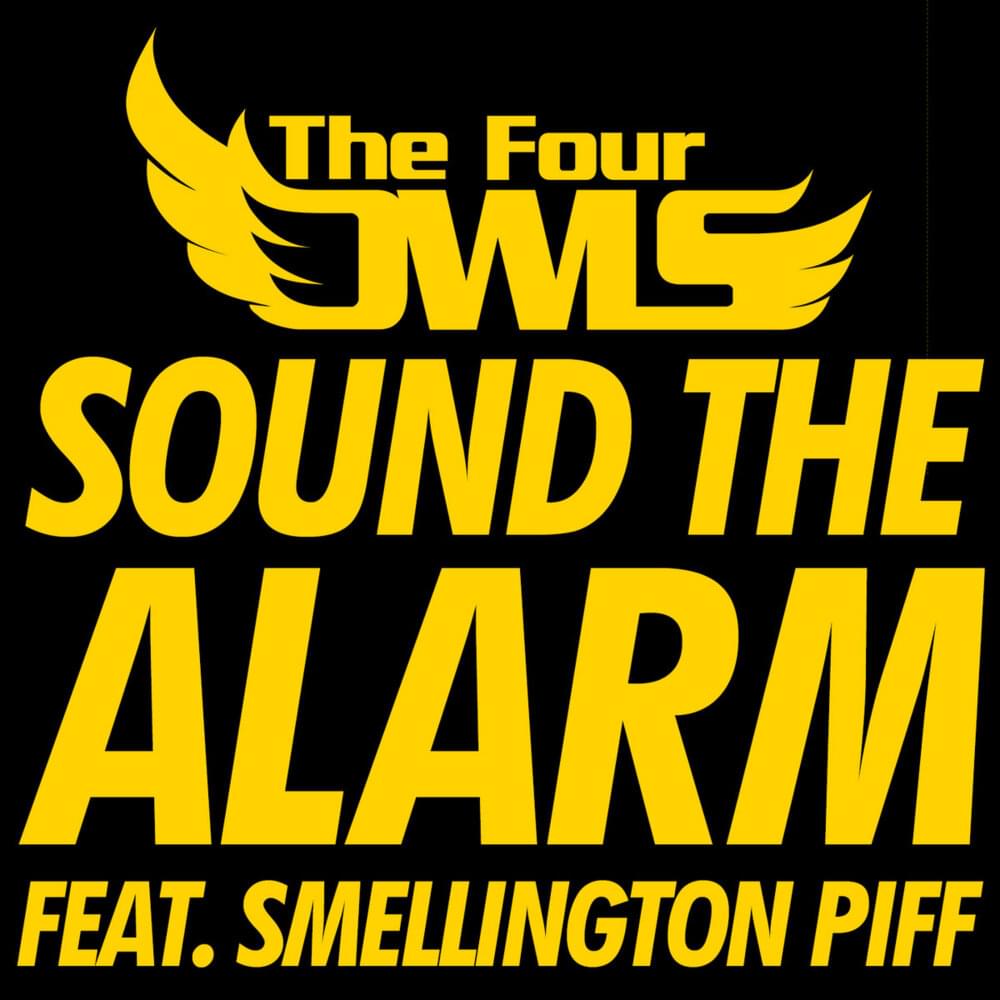 Album cover art for "Sound The Alarm" by The Four Owls & Smellington Piff