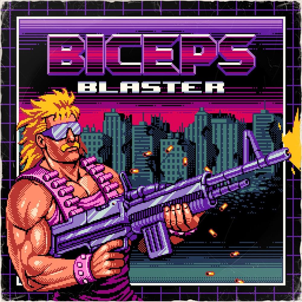 Album cover art for "Biceps Blaster" by Big Giant Circles