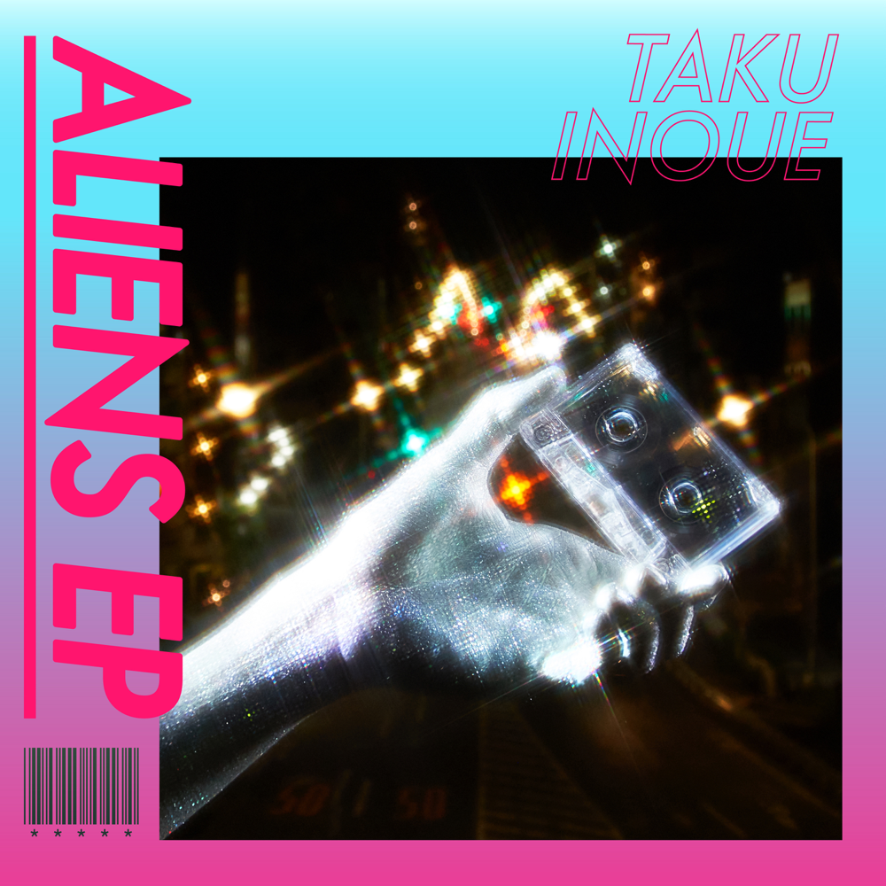 Album cover art for "The Alien EP" by TAKU INOUE