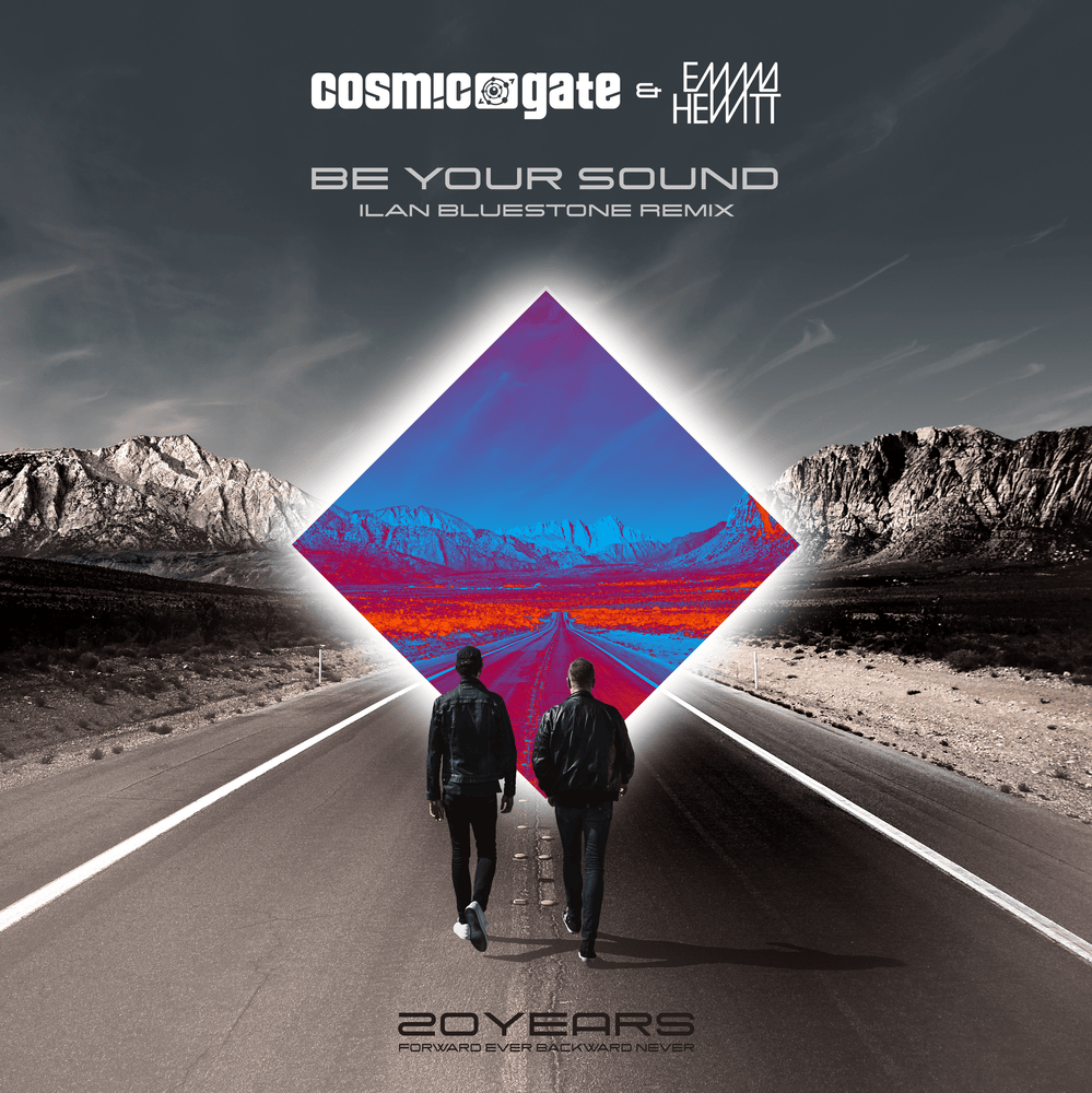 Album cover art for "Be Your Sound (Ilan Bluestone Remix)" by Cosmic Gate & Emma Hewitt