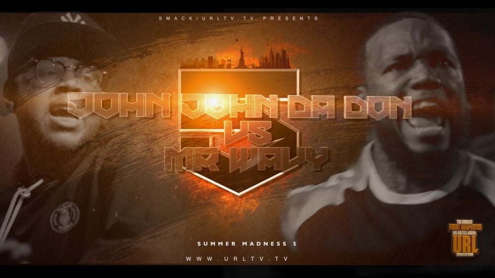 Album cover art for "John John Da Don vs. Mr. Wavy" by URLtv & John John Da Don & Mr. Wavy