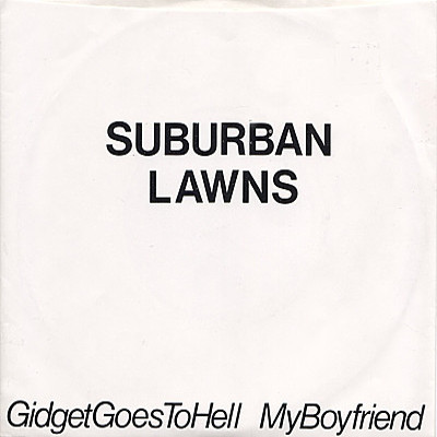 Album cover art for "Gidget Goes to Hell" by Suburban Lawns
