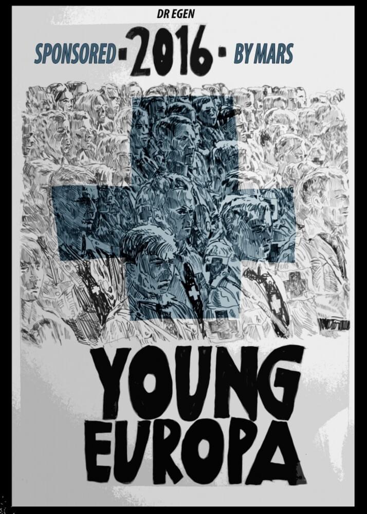 Album cover art for "Young Europa" by Laibach