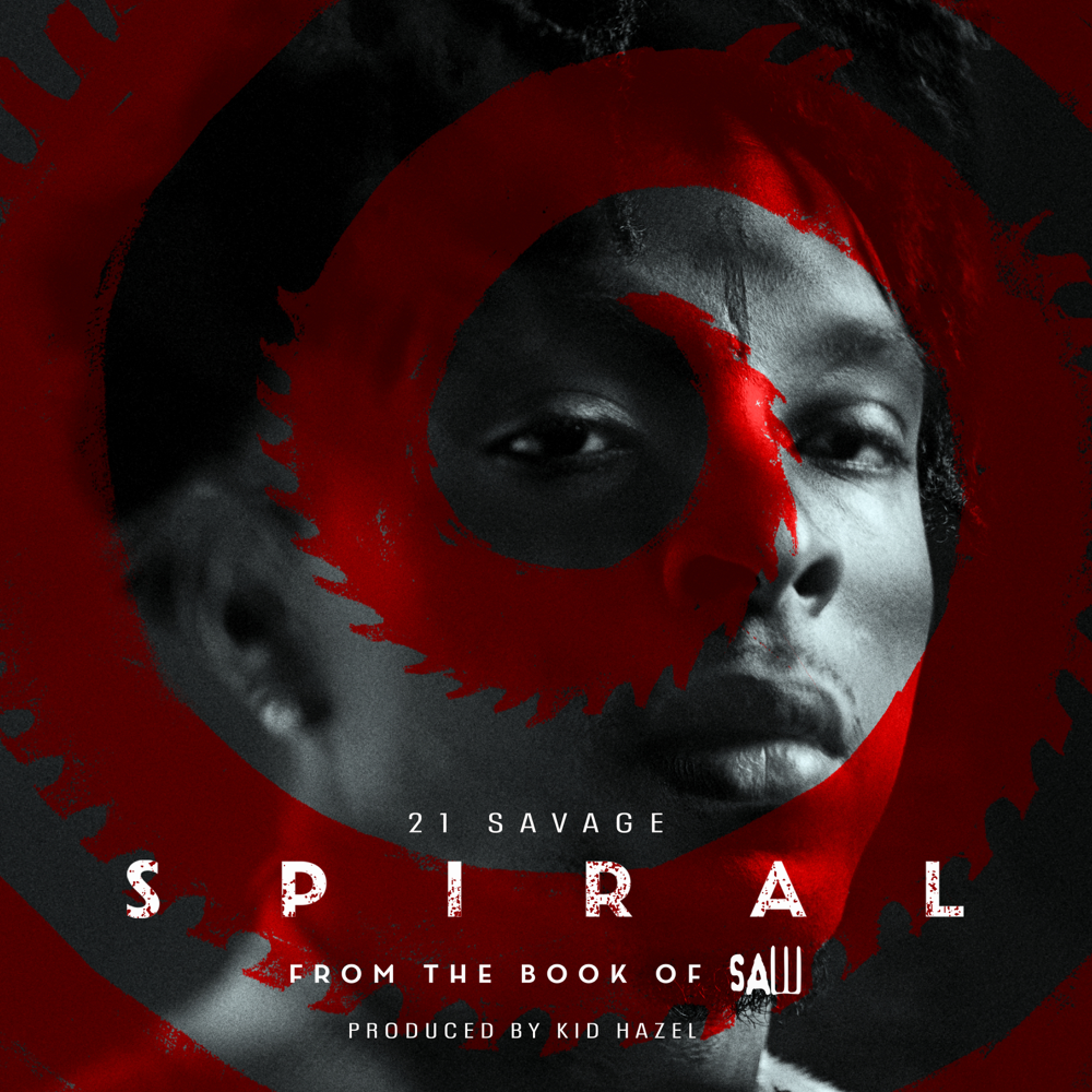 Album cover art for "Spiral" by 21 Savage