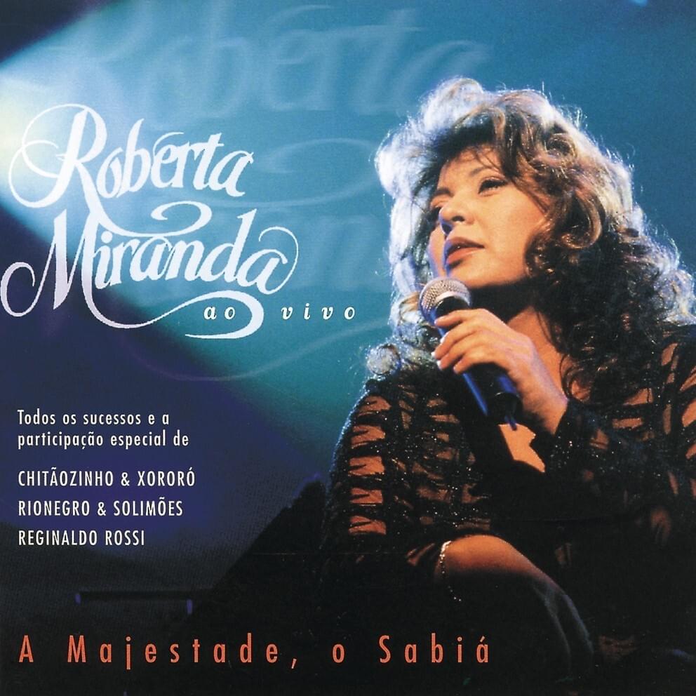Album cover art for "Um Dia de Domingo (Ao Vivo)" by Roberta Miranda