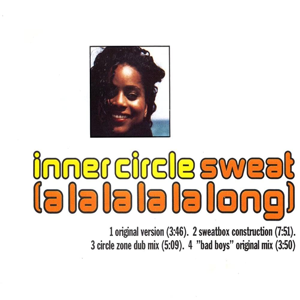Album cover art for "Sweat (A La La La La Long)" by Absolute Music