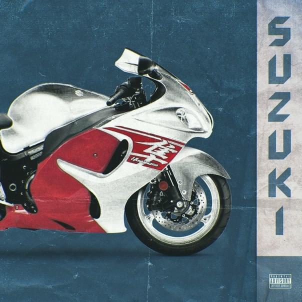 Album cover art for "Suzuki" by Элджей (Eldzhey)