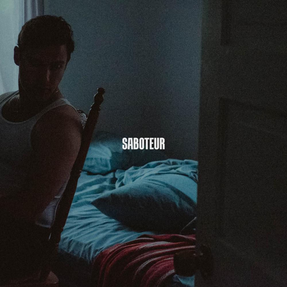 Album cover art for "Saboteur" by Aaron Taos