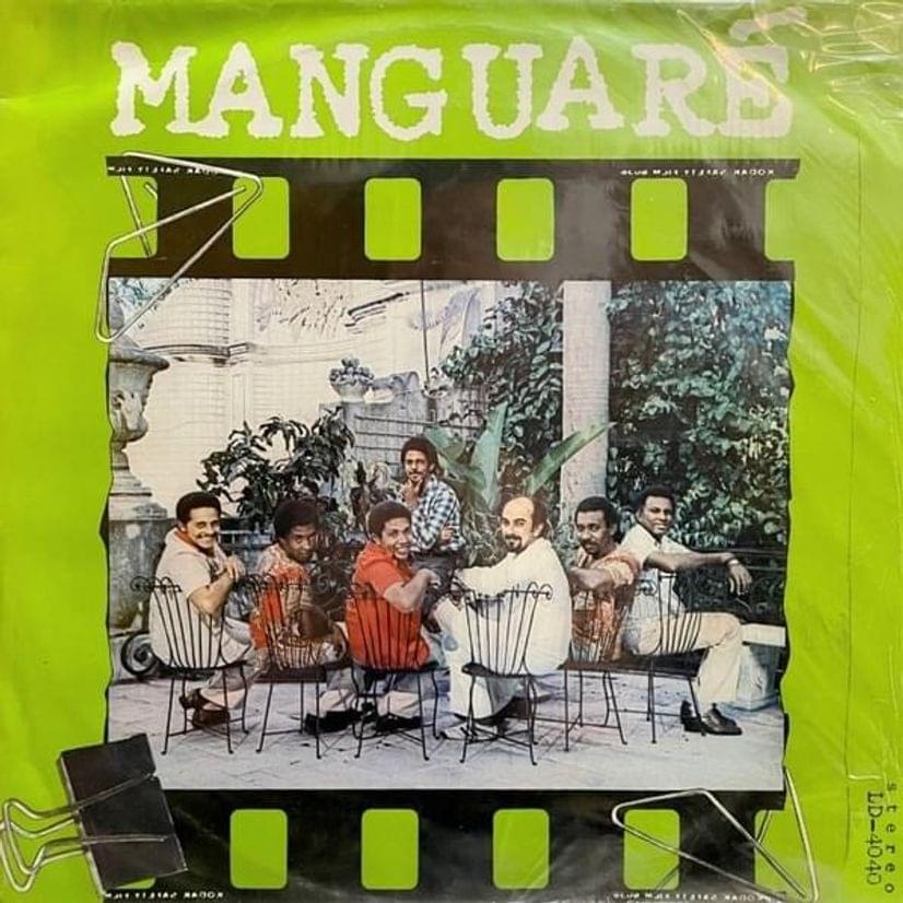 Album cover art for "Mujer, si la distancia es esa huella" by Manguaré