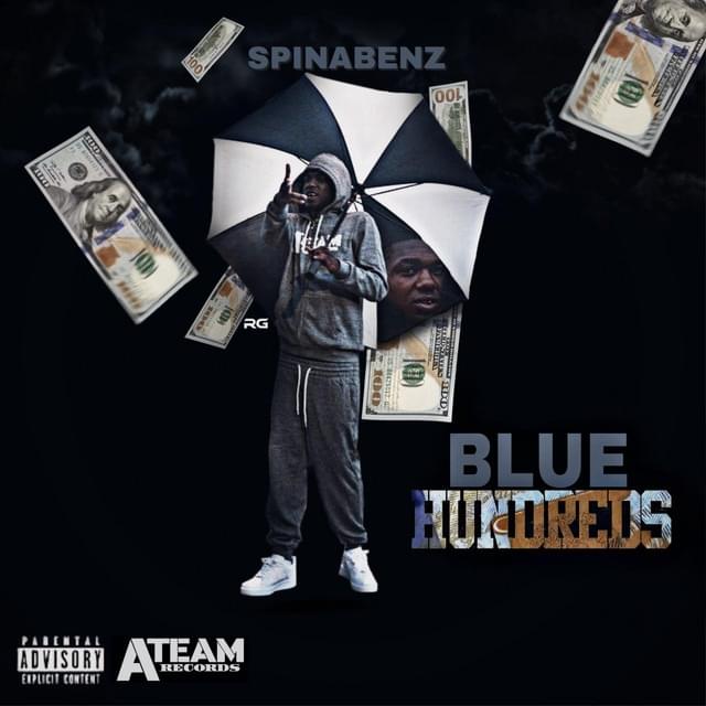 Album cover art for "Blue Hundreds" by Spinabenz