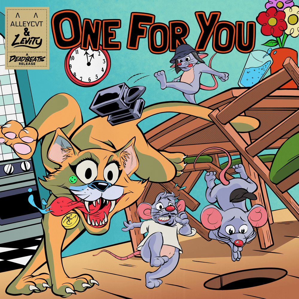 Album cover art for "ONE FOR YOU" by ALLEYCVT