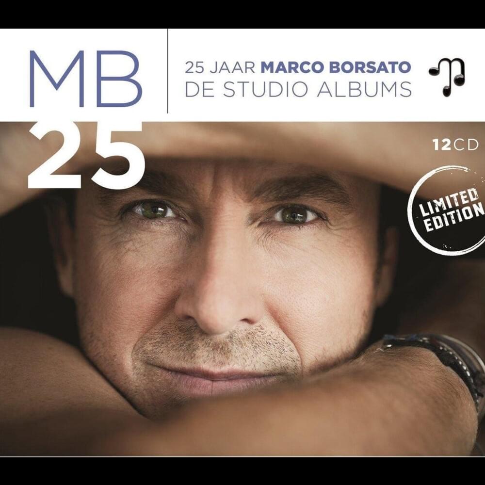 Cover image for 25 jaar Marco Borsato - De Studio Albums