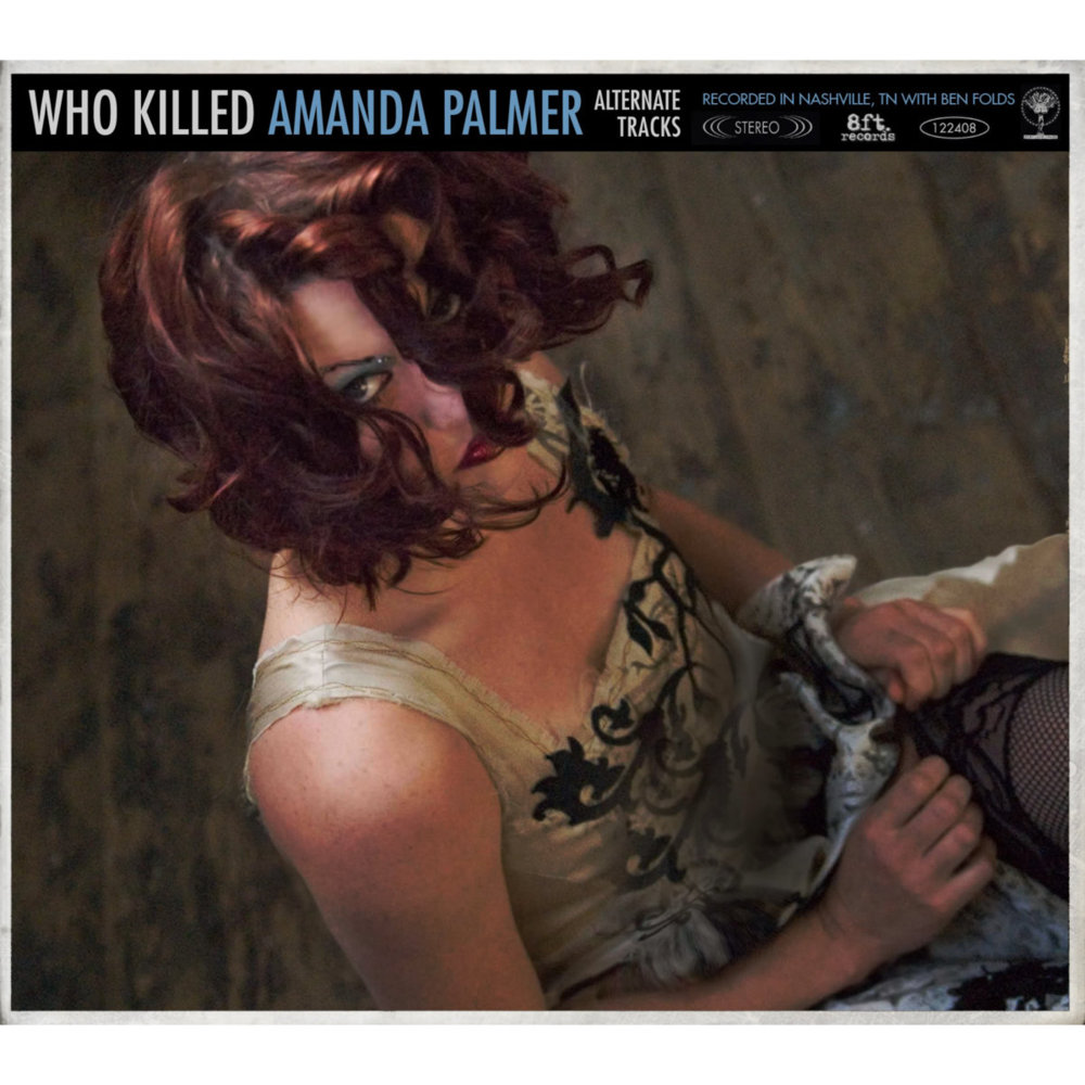 Album cover art for "Straight" by Amanda Palmer