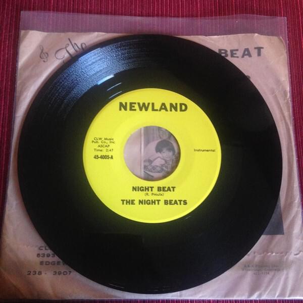 Album cover art for "Night Beat" by The Night Beats (CO)