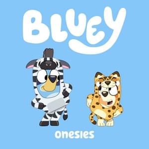 Album cover art for "Onesies" by Bluey (Show)