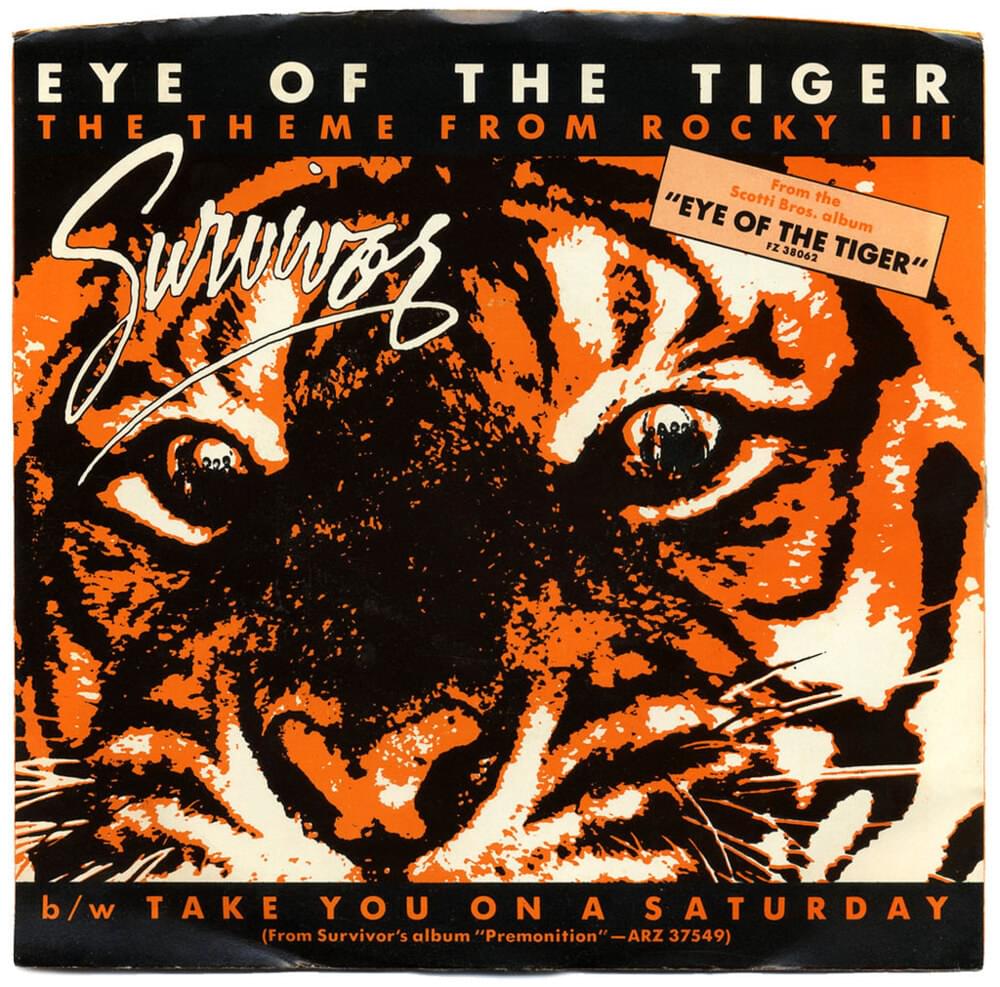 Album cover art for "Eye of the Tiger" by NOW That’s What I Call Music!