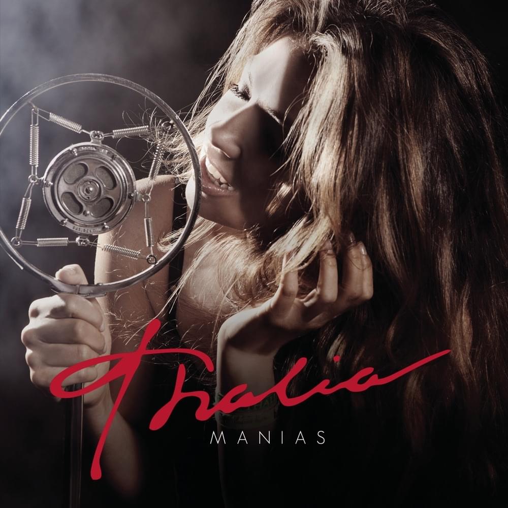 Album cover art for "Manías" by Thalía
