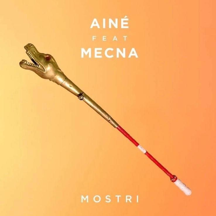Album cover art for "Mostri" by AINÉ & Mecna