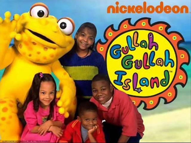 Album cover art for "Gullah Gullah Island Theme" by Gullah Gullah Island