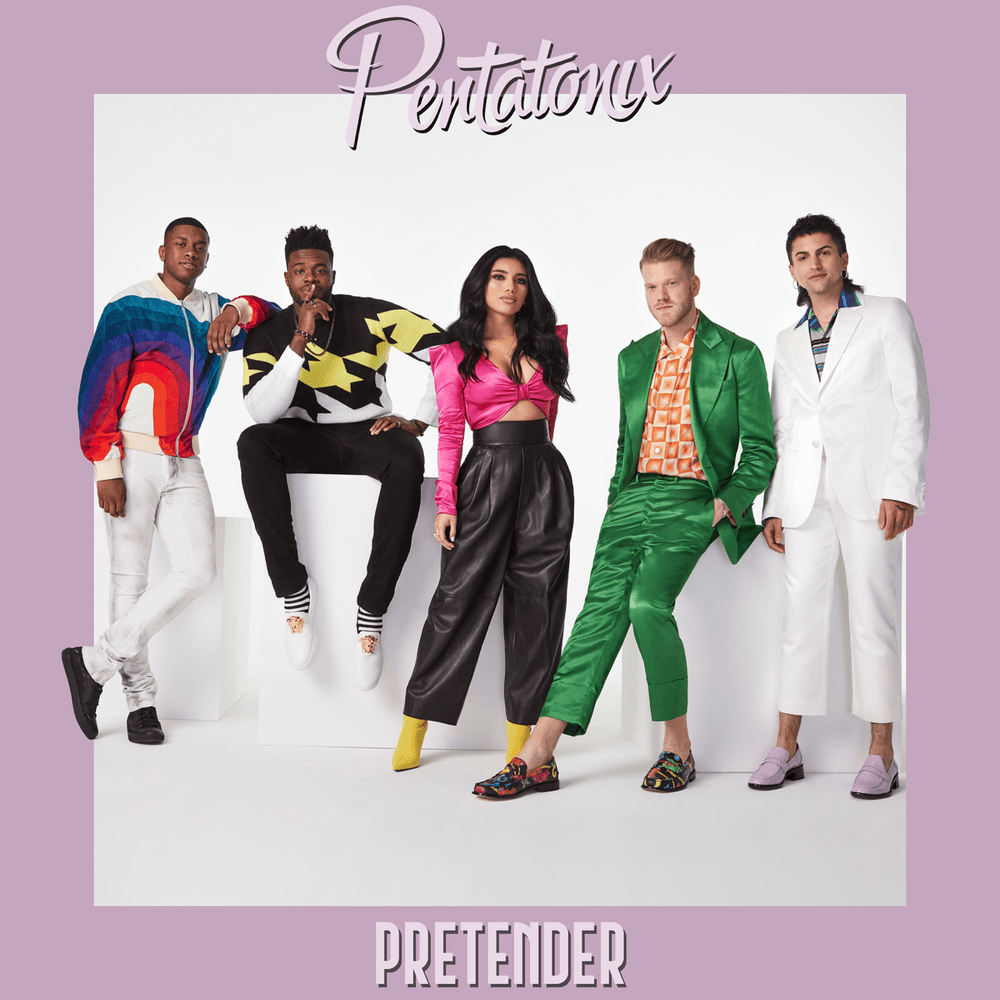 Album cover art for "Pretender" by Pentatonix