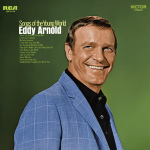 Album cover art for "Little Green Apples" by Eddy Arnold