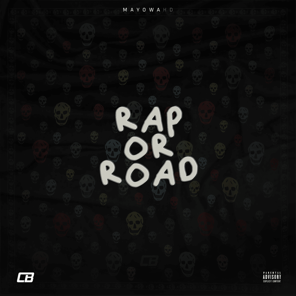 Album cover art for "Rap or Road" by CB