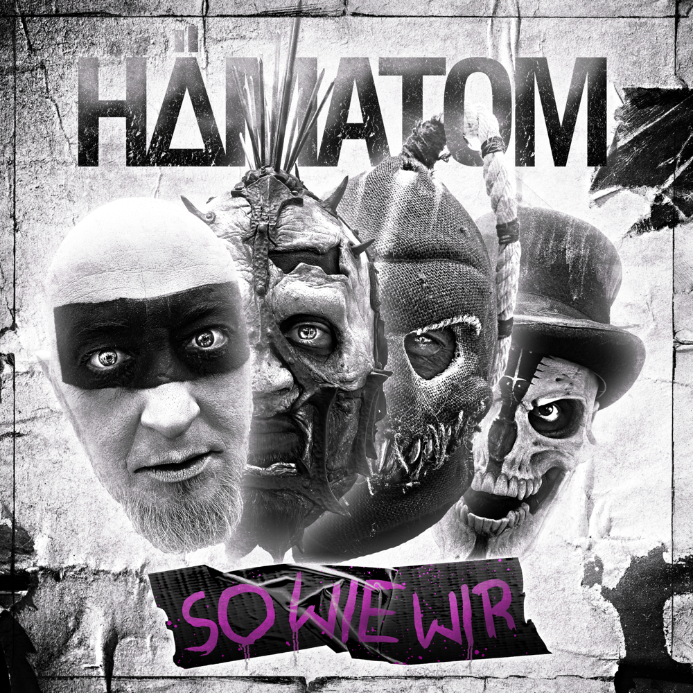 Album cover art for "So wie wir" by Hämatom
