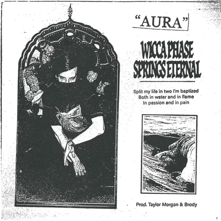 Album cover art for "Aura" by Wicca Phase Springs Eternal