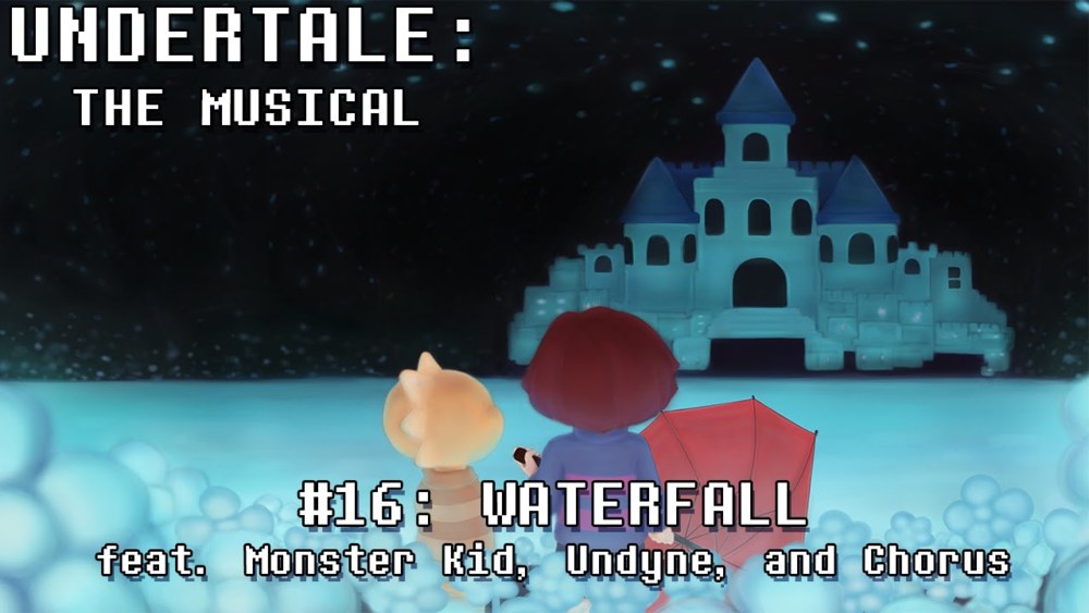 Album cover art for "Waterfall" by Man on the Internet