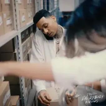 Album cover art for "Everybody Knows" by Fredo