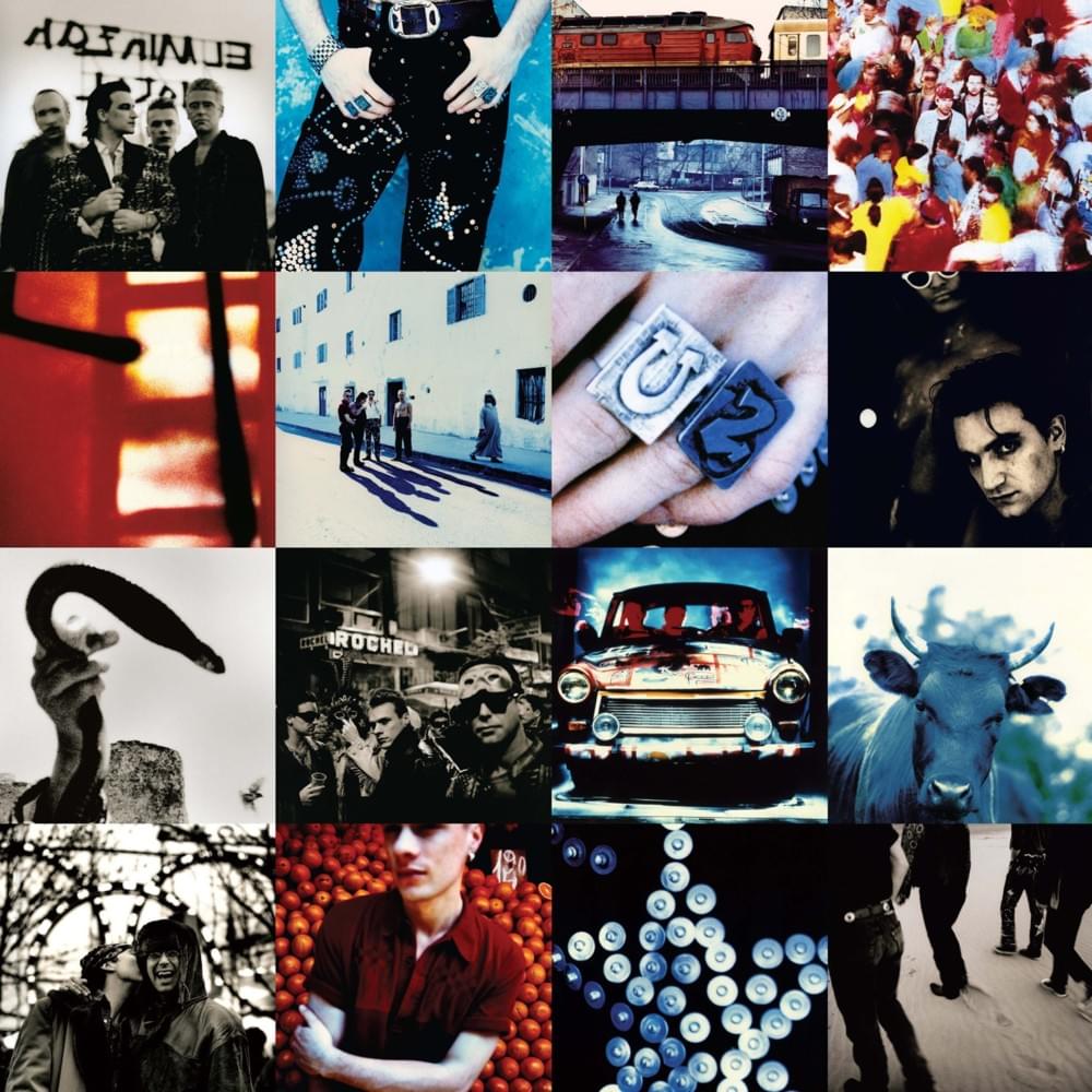 Album cover art for "Even Better Than the Real Thing" by U2