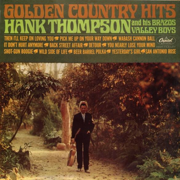 I Don’t Hurt Anymore by Hank Thompson