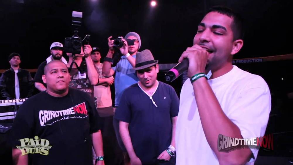 Album cover art for "Dizaster vs Jonny Storm" by Grind Time Now & Jonny Storm & Dizaster