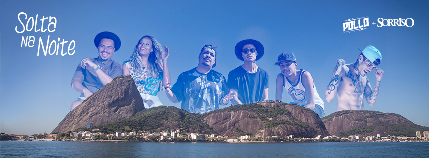 Album cover art for "Solta na Noite" by Pollo & Sorriso Maroto