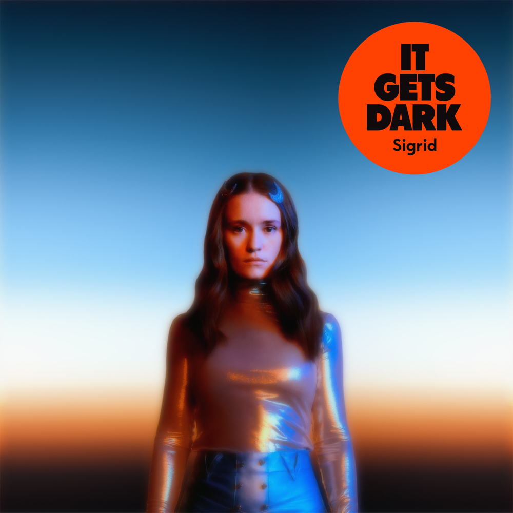 Album cover art for "It Gets Dark" by Sigrid