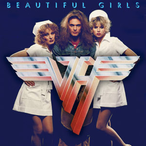 Album cover art for "Beautiful Girls" by Van Halen