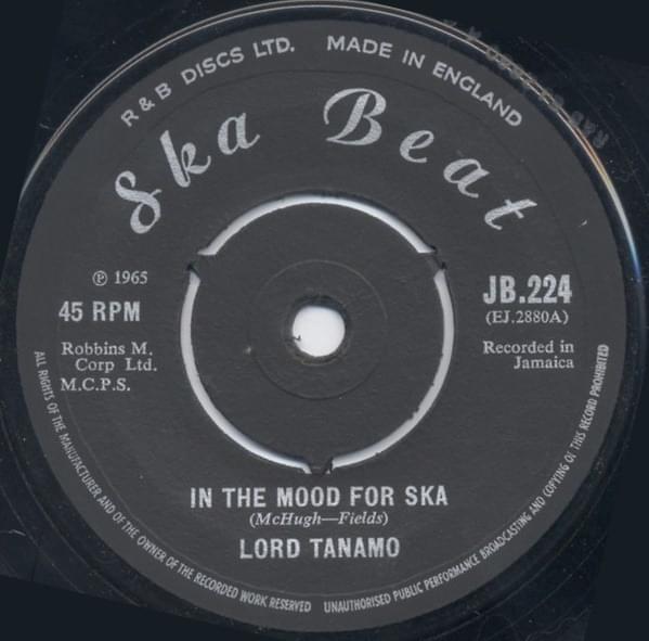 I’m in the Mood for Ska (I’m in the Mood for Love) by Lord Tanamo