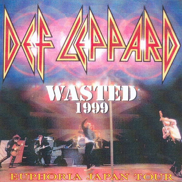 Album cover art for "Wasted" by Def Leppard