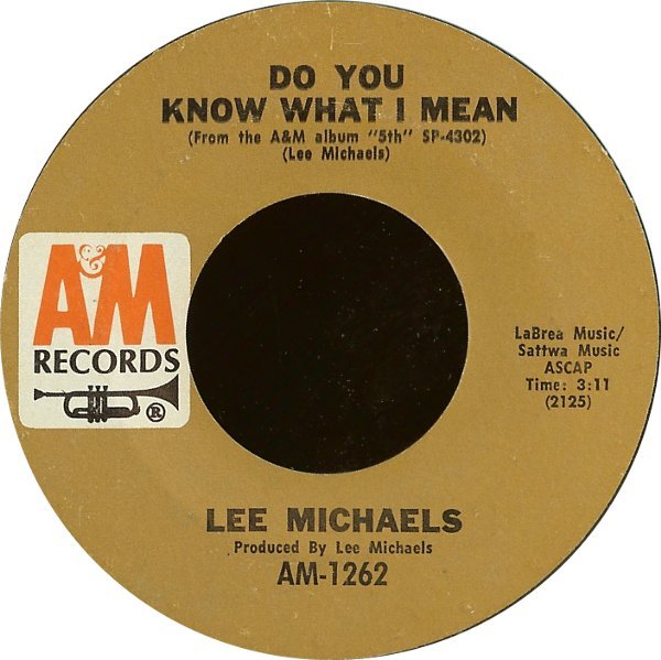 Album cover art for "Do You Know What I Mean?" by Lee Michaels
